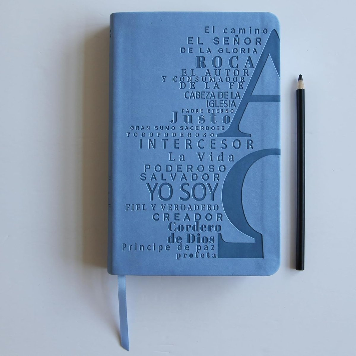 Biblia RVR 1960 Letra 10 Pts 14 x 21 Nombres De Dios Azul