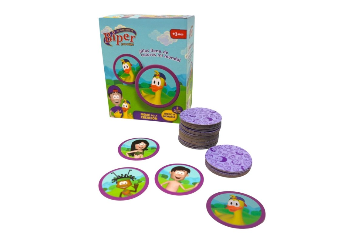 Juego de Memoria “Memo de la Creación” – Biper