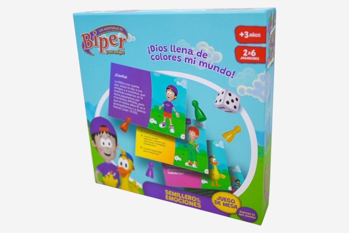 Juego de Mesa Infantil “Semillero de las Emociones” – Biper