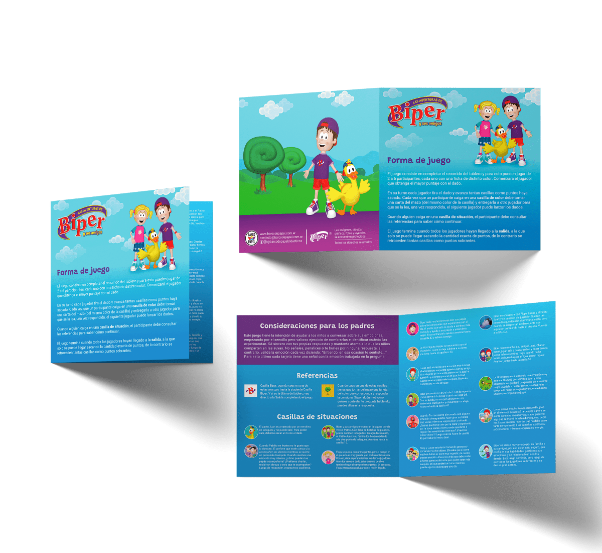 Juego de Mesa Infantil “Semillero de las Emociones” – Biper