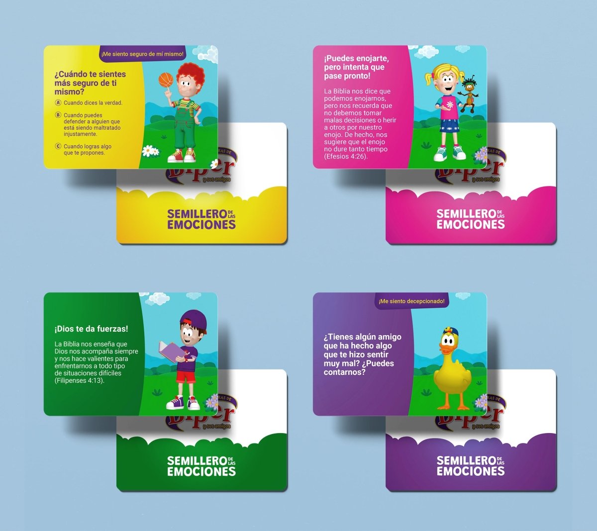 Juego de Mesa Infantil “Semillero de las Emociones” – Biper