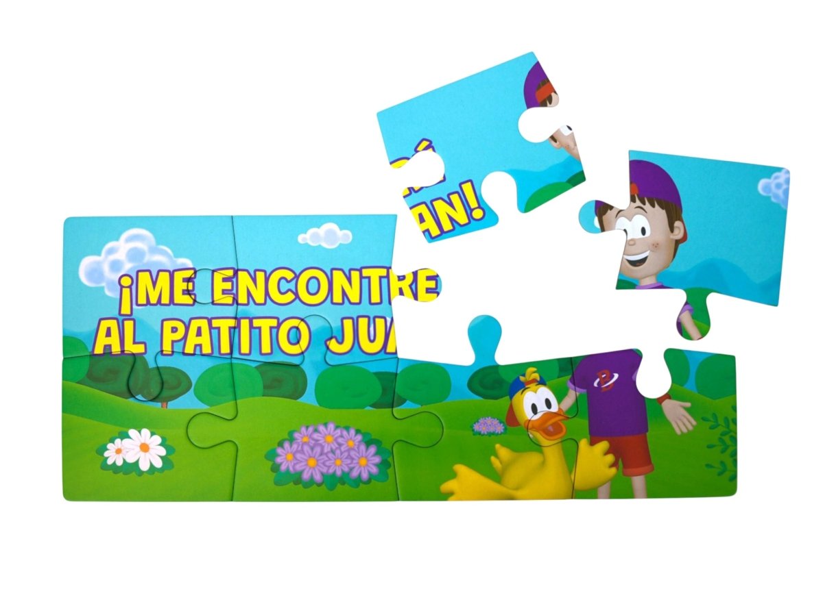 Dúo de Rompecabezas Infantil “Me Encontré al Patito Juan” – Biper