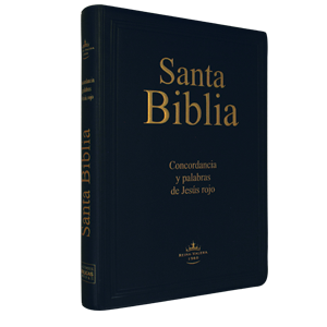 Biblia Reina Valera 1960 Letra Gigante Concordancia e Indice Tapa Blanda Negra