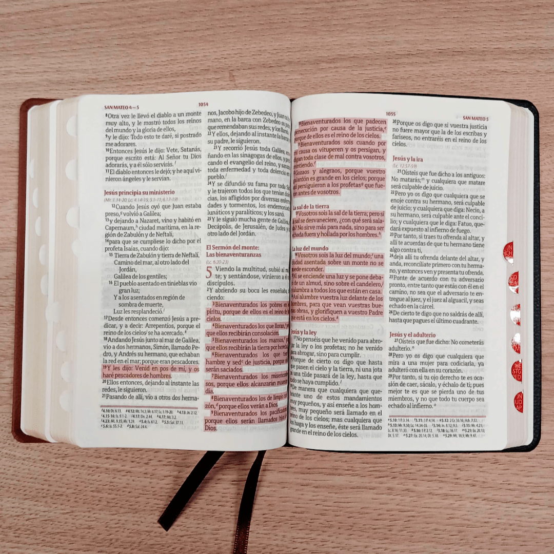 Biblia Mediana Fuente De Bendiciones Reina Valera 1960
