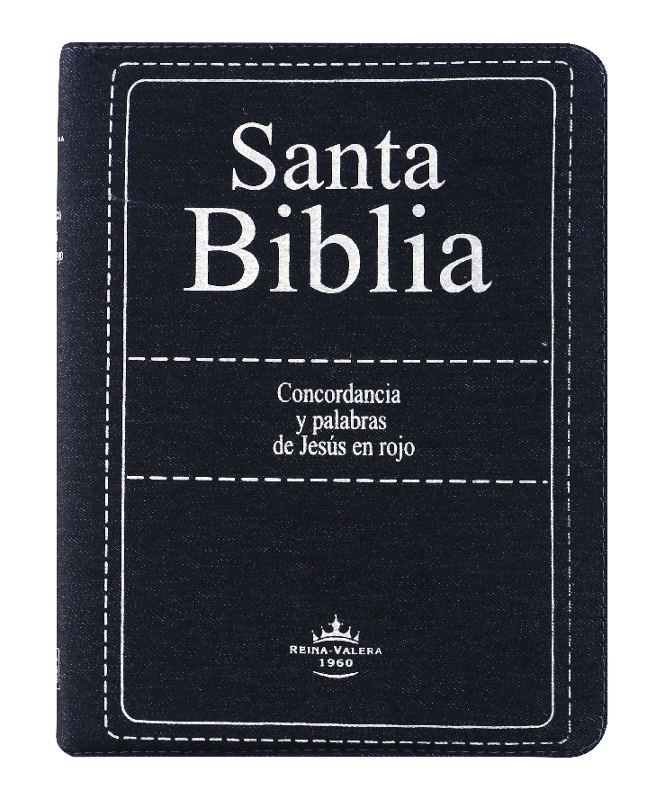 Biblia Reina Valera 1960 Letra Gigante PJR Cierre Jeans