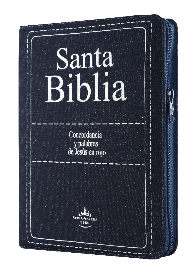 Biblia Reina Valera 1960 Letra Gigante PJR Cierre Jeans
