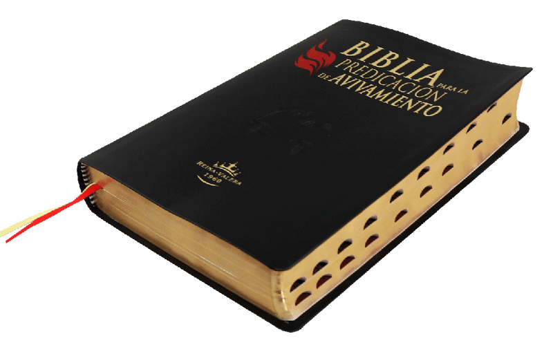 Biblia De Estudio Para La Predicación De Avivamiento Piel