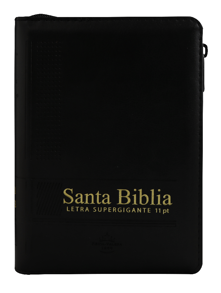 Biblia Reina Valera 1960 Letra Mayor 11 Puntos Cierre Negro