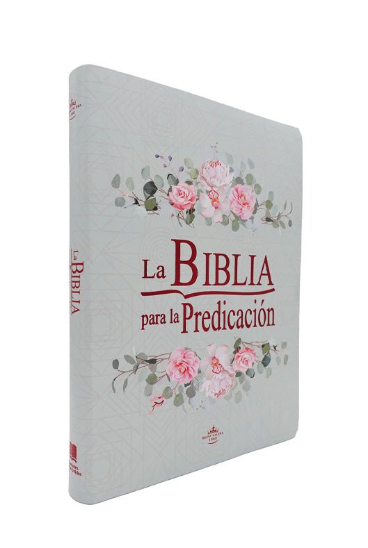 Biblia Reina Valera 1960 Para La Predicacion Verde Con Rosas