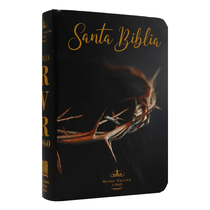 Biblia Reina Valera 1960 · 7x11 cm · Letra 7 pt · Bolsillo · Corona de Espinas