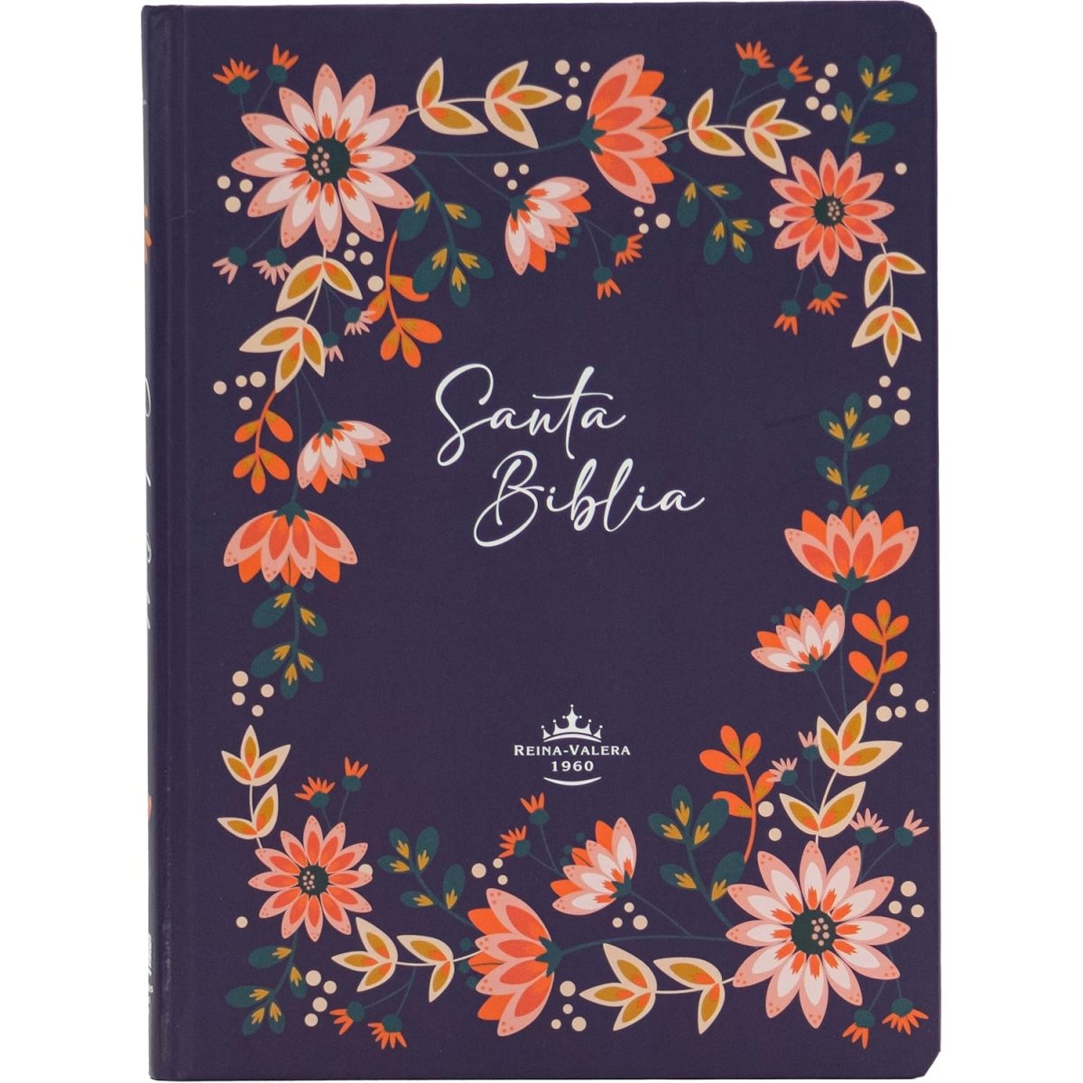 Biblia Reina Valera 1960 · 17x23,5 cm · Letra 10 pt · Fuente Bendición · Slim con margen · Canto rosa