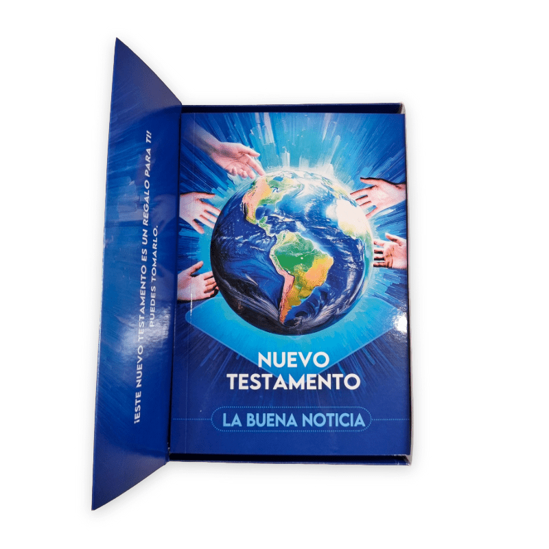 Pack X10 Nuevo Testamento Traducción Lenguaje Actual – Tapa Cartulina La Buena Noticia, 12 x 17 cm