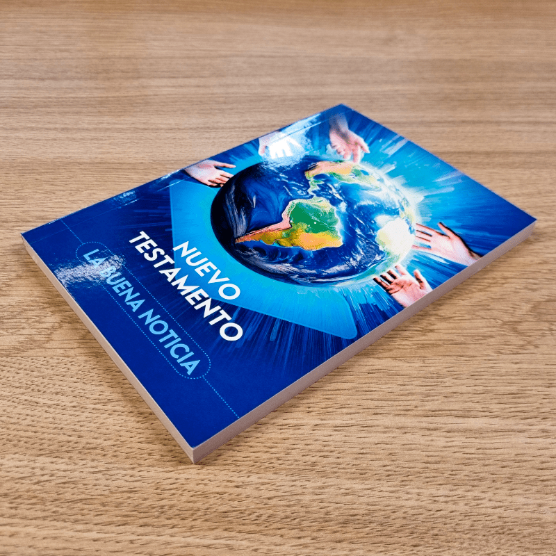 Pack X10 Nuevo Testamento Traducción Lenguaje Actual – Tapa Cartulina La Buena Noticia, 12 x 17 cm