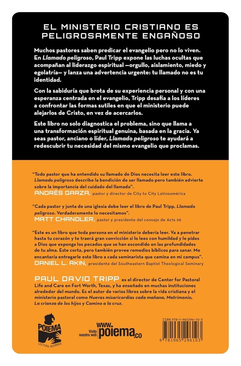 Llamado Peligroso - Paul David Tripp