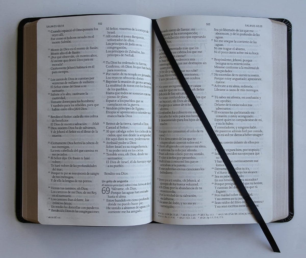 Biblia RVR 1960 Letra 10 Pts 14 X 21 Nombres De Dios Negra