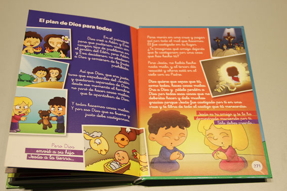 Biblia para todos los Niños Azul Abba