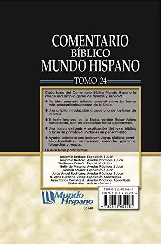 Comentario Bíblico Tomo 24 Apocalipsis - Mundo Hispano