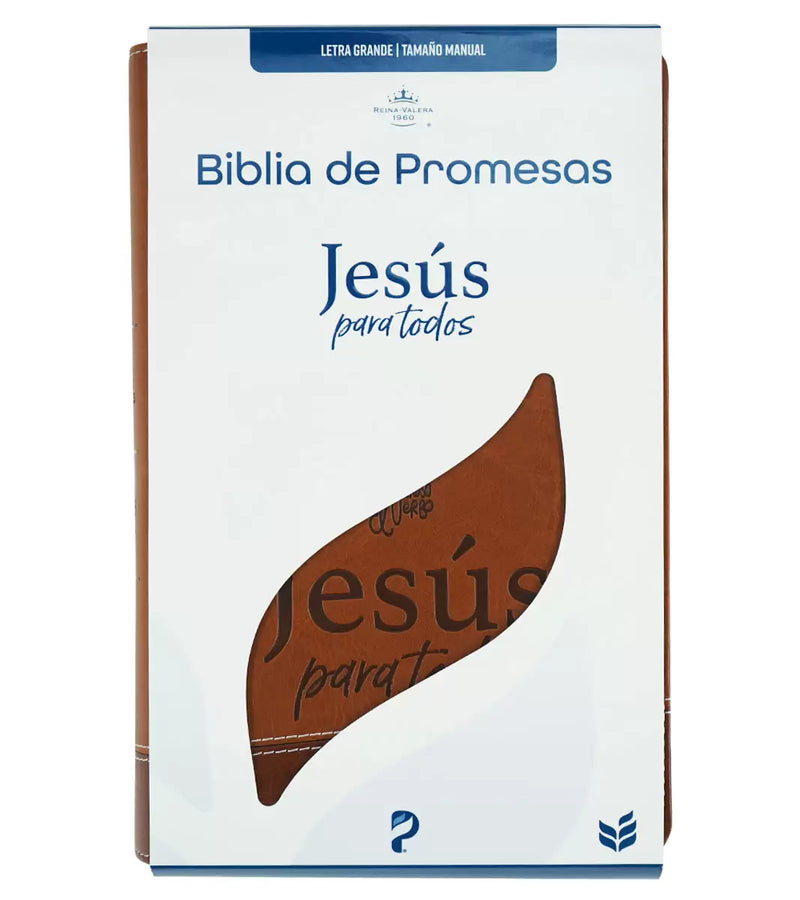 Biblia de Promesas Reina Valera 1960 Jesus Para Todos - Manual - Pu - Cafe