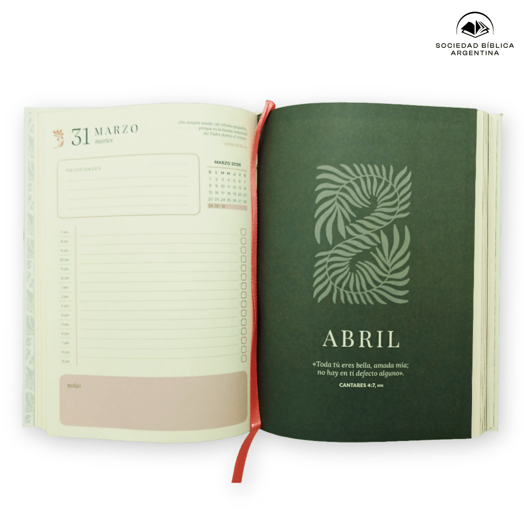 Agenda 2026 Mujeres – Tapa Dura – Diseño Flor