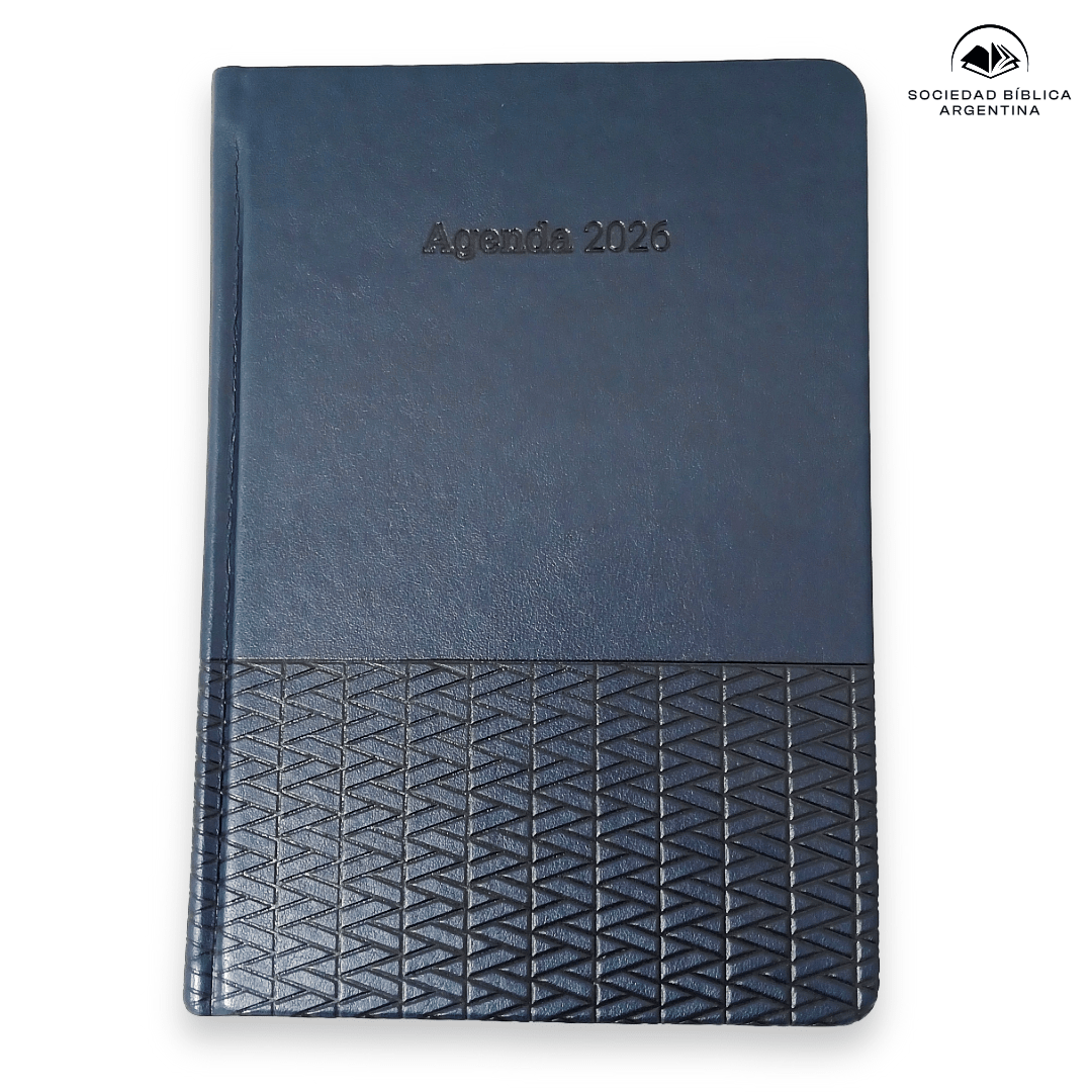 Agenda 2026 Hombres – Tapa PU – Azul