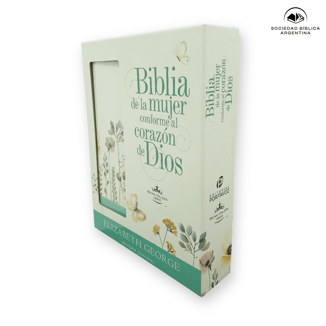 Biblia de la mujer conforme al corazón de Dios RVR 1960 Jardín