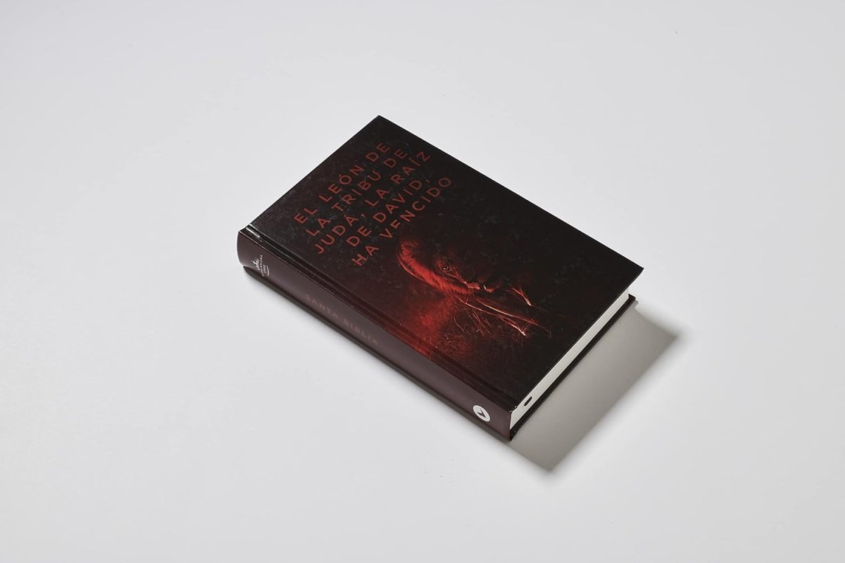 Biblia Reina-Valera 1960, Letra 10 Pt, 14×22, Tapa Dura, El León
