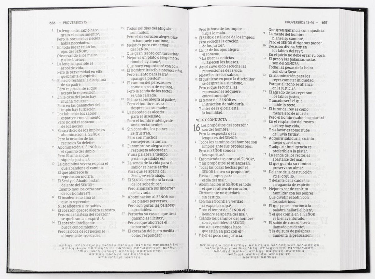 Biblia Congregacional - Nbla - Tapa Dura Negro - Mt