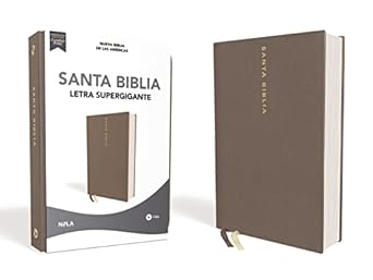 Biblia Nbla Santa Biblia Letra Supergigante 14 Puntos Tapa Dura/Tela Gris