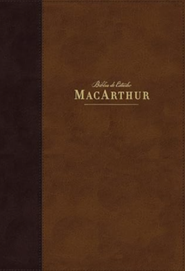 Biblia Nueva Biblia de las Américas De Estudio Macarthur T Blanda Café