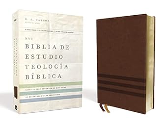 Biblia Nueva Versión Internacional De Estudio Teologia Biblica Tapa Pu Cafe