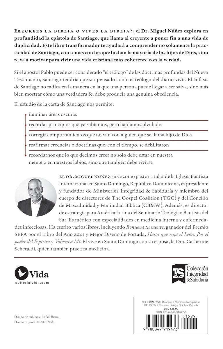 ¿Crees La Biblia O Vives La Biblia?
