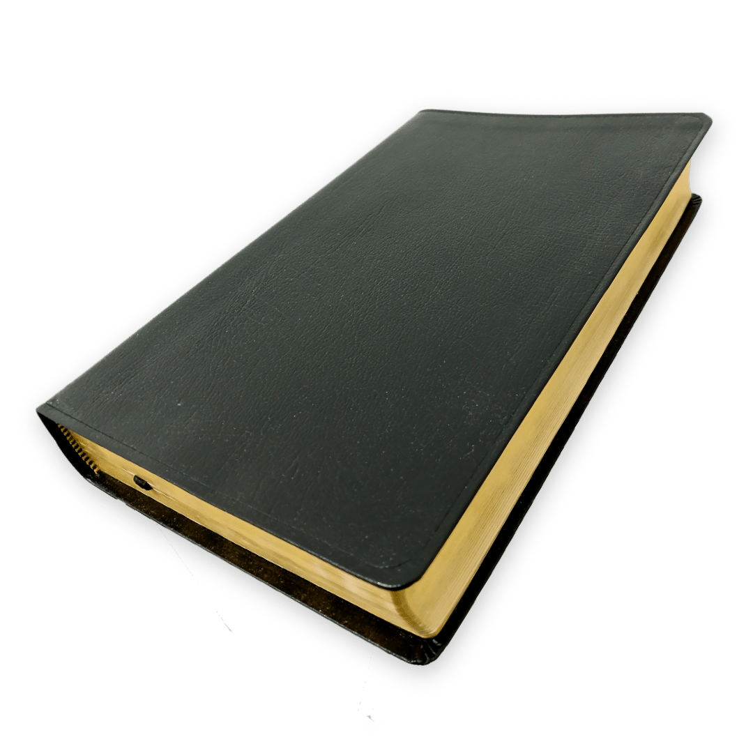 Biblia De Estudio Plenitud Cuero Legítimo Negra