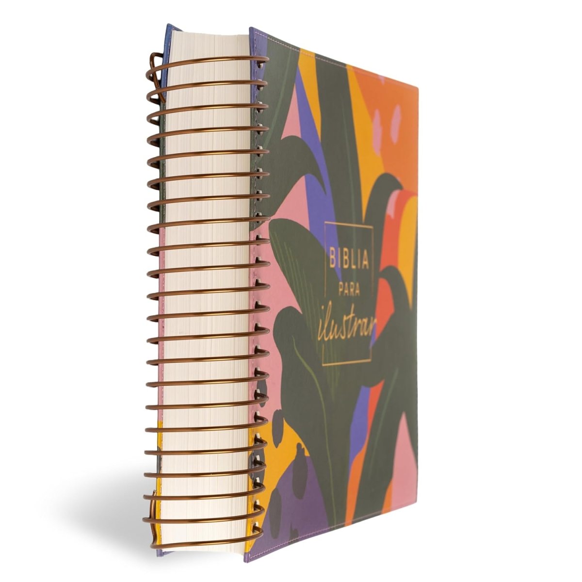 Biblia Rvr 60 Para Ilustrar, Floral Simil Piel