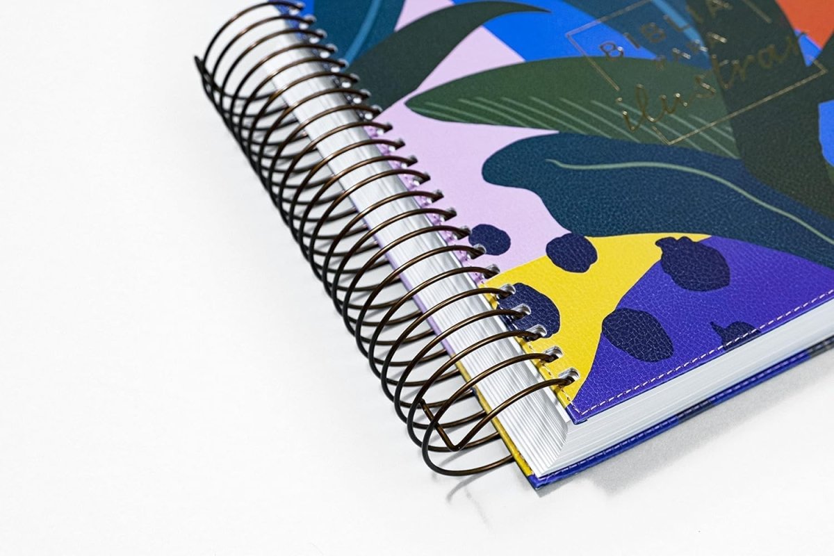 Biblia Rvr 60 Para Ilustrar, Floral Simil Piel
