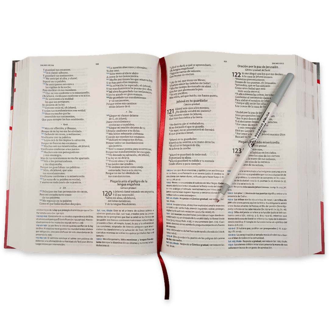 Biblia de Estudio Reina Valera 1960 Holman Tapa Dura B&H - Lifeway