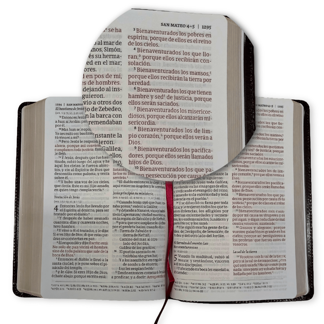 Biblia Reina Valera 1960 Biblia Del Ministro Edicion Ampliada Caoba Piel Fabricada B&H - Lifeway