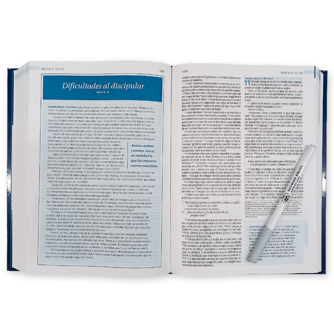 Biblia De Estudio Nueva Traducción Viviente Charles Swindoll