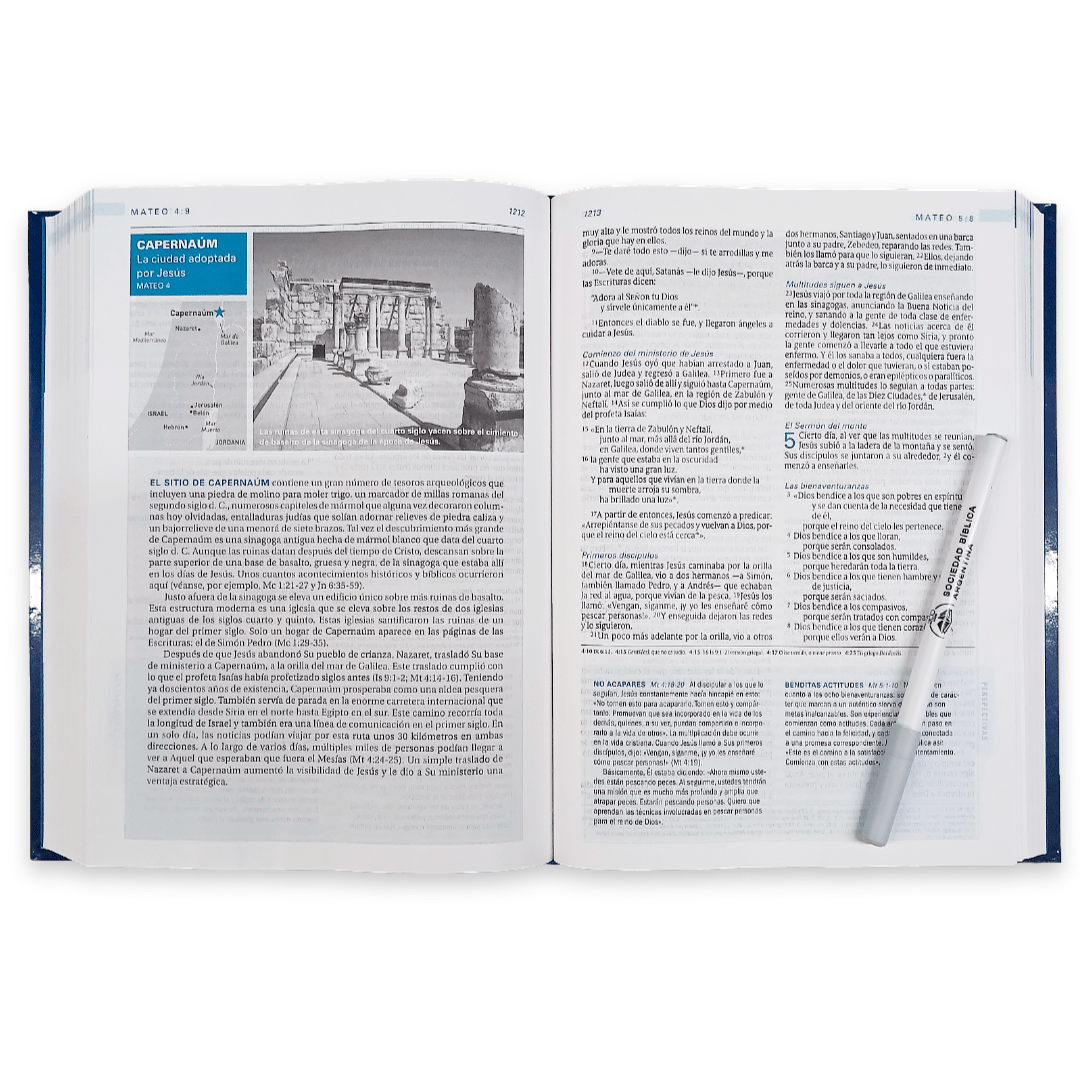 Biblia De Estudio Nueva Traducción Viviente Charles Swindoll