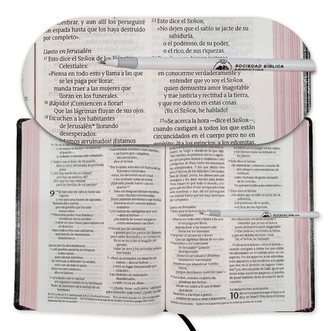 Biblia Nueva Traducción Viviente Letra Gigante PJR Edición Clásica Negro