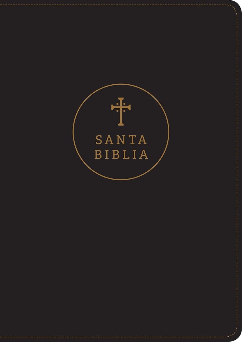 Biblia Reina Valera 1960 Letra Compacta PJR Tapa PU Negro