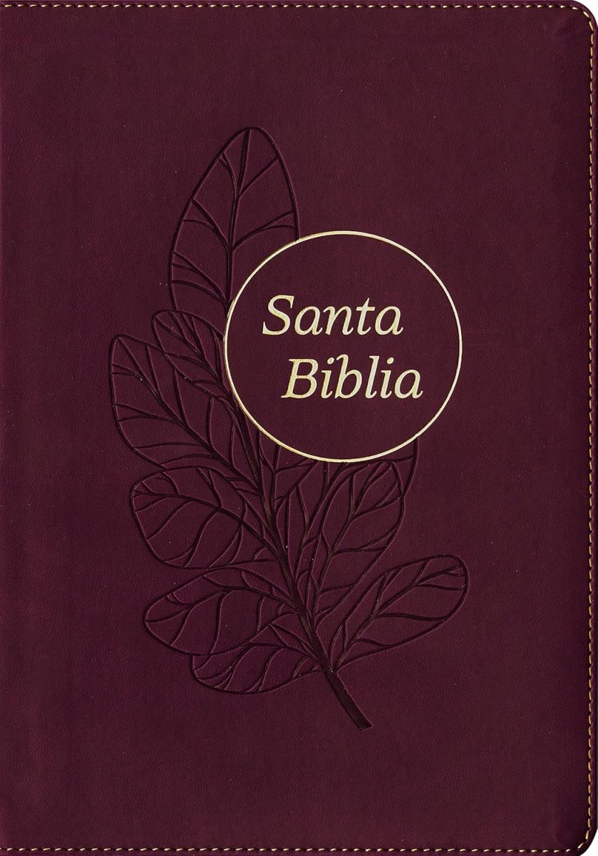 Biblia Reina Valera 1960 Letra Compacta PJR Indice Tapa PU Ciruela