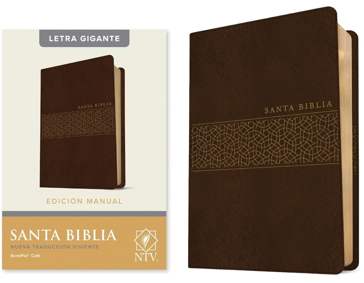 Biblia Nueva Traducción Viviente Letra Grande Marron