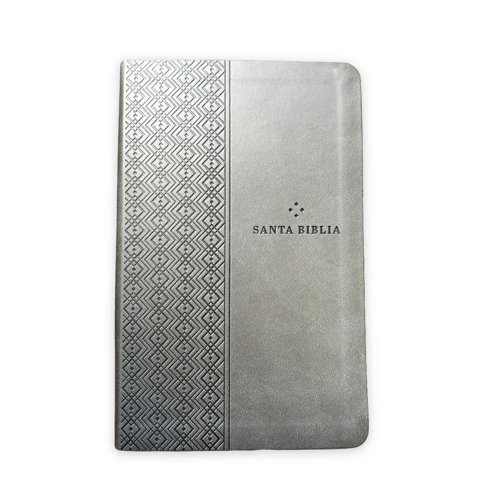 Biblia Nueva Traducción Viviente (NTV), Letra 8,25 Pt, 13,5×21,5, Con Filament, Tapa PU, Gris