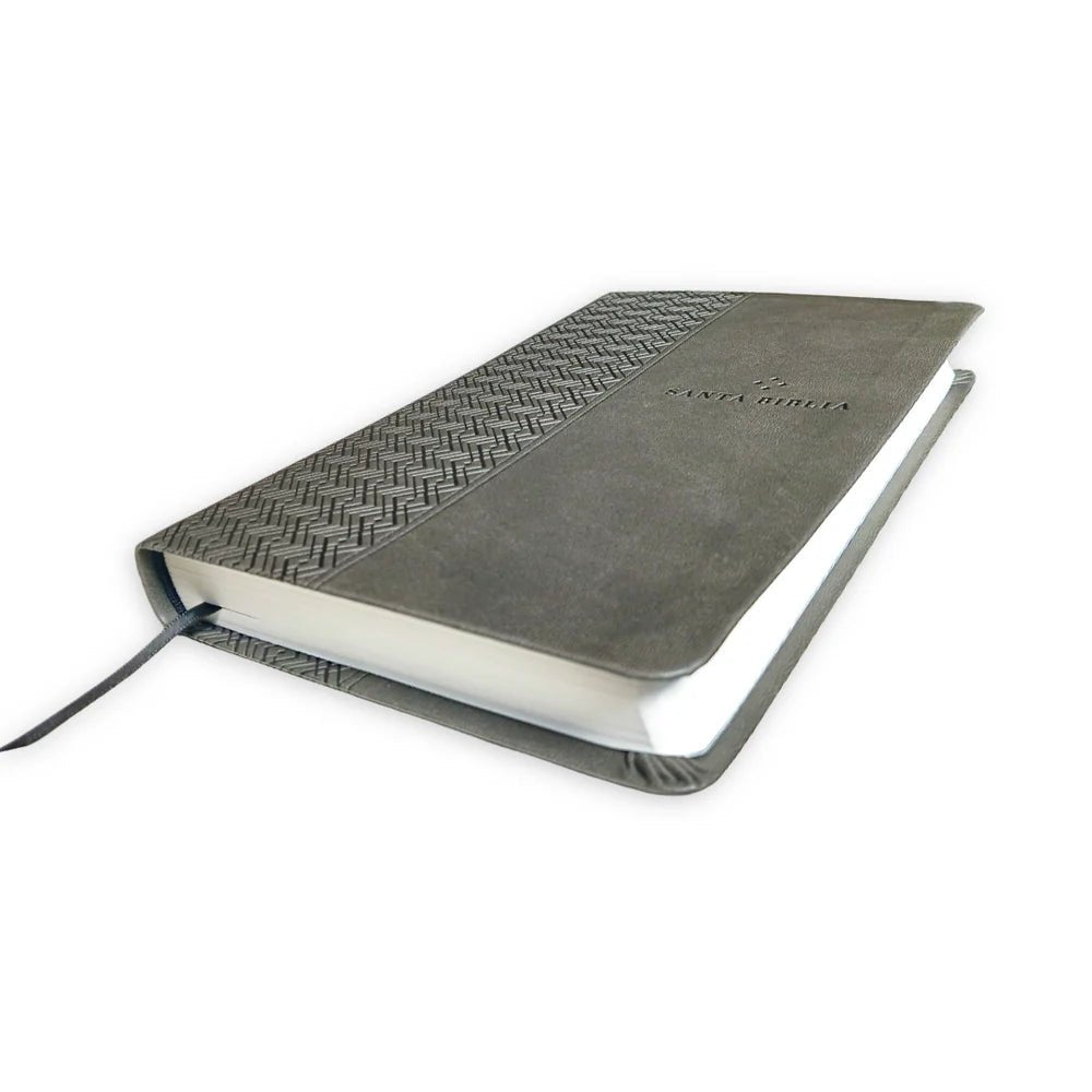 Biblia Nueva Traducción Viviente (NTV), Letra 8,25 Pt, 13,5×21,5, Con Filament, Tapa PU, Gris