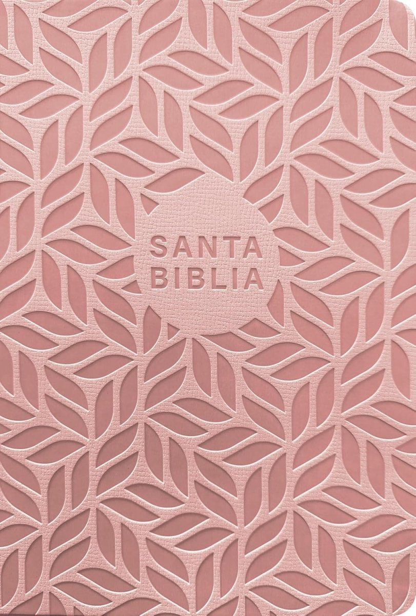 Biblia Nueva Traducción Viviente Filament Letra Grande Símil Piel Rosa