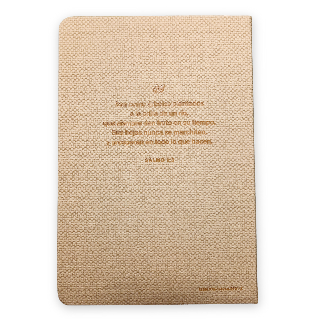 Biblia Nueva Traducción Viviente Letra Grande Símil piel Café claro