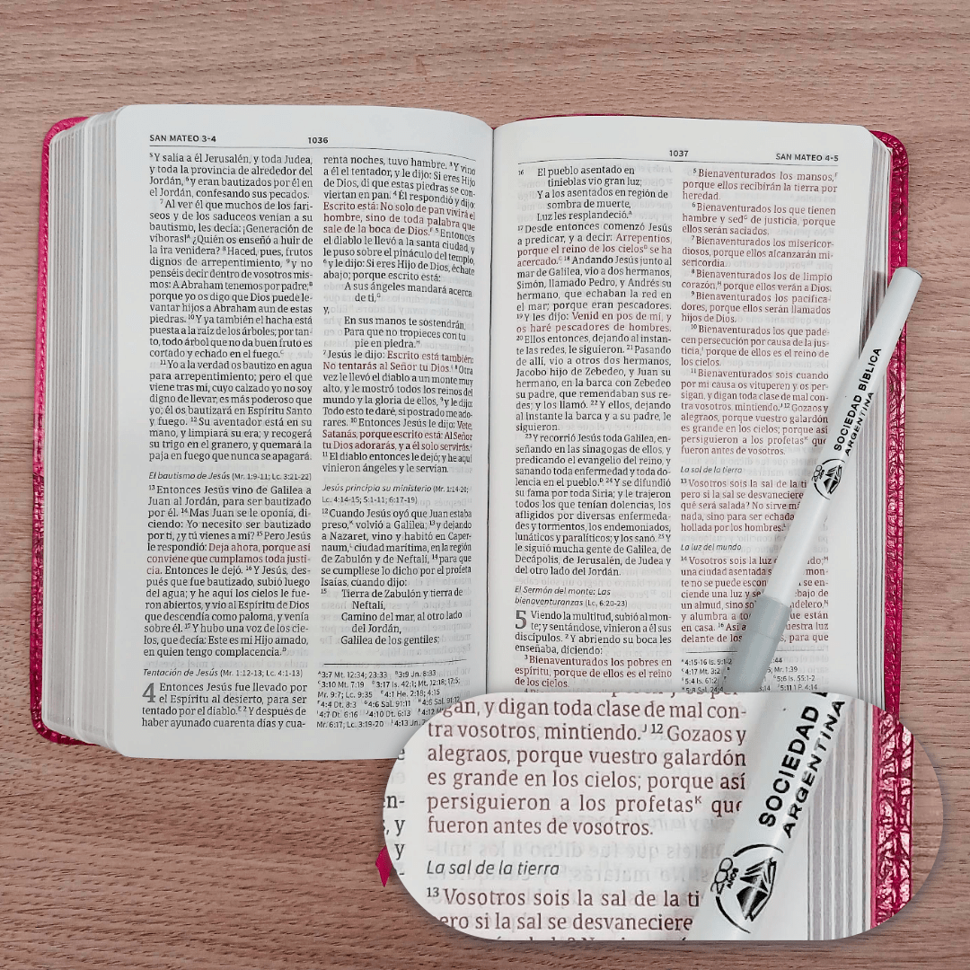 Biblia Reina Valera 1960 Mis Quince Coctel De Frambuesa Con Aplique Simil Piel