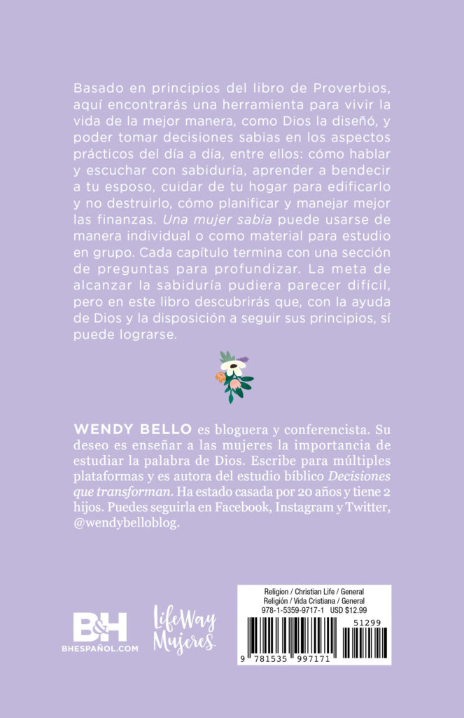 Una Mujer Sabia Wendy Bello - B&H - Lifeway