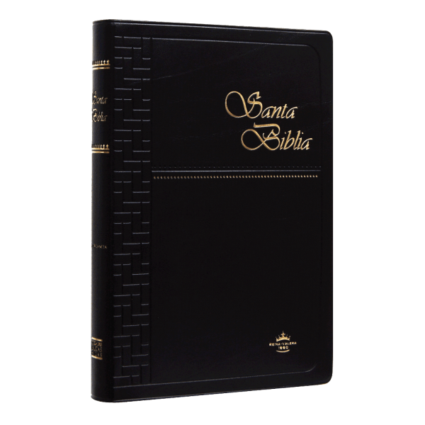 BIBLIA RVR062C LETRA 9p 21x14 TAPA VINIL CONCORDANCIA NEGRO