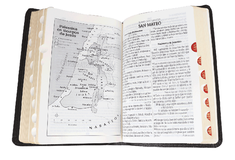 Biblia Pastoral Negra Cuero Legítimo Reina Valera 1960